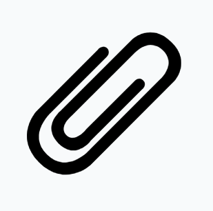 A paperclip.